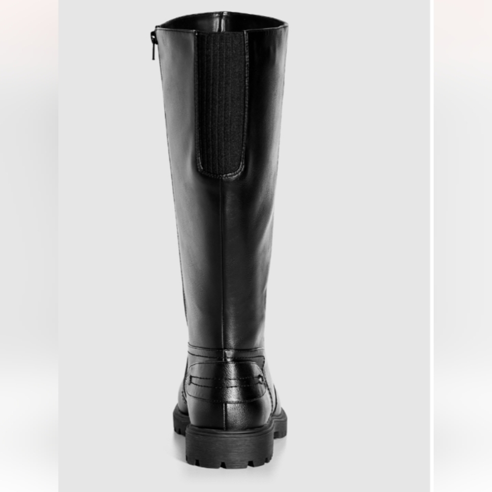 Women's Wide Fit Bailey Tall Boots Black    Size 6    NWT - Picture 5 of 15